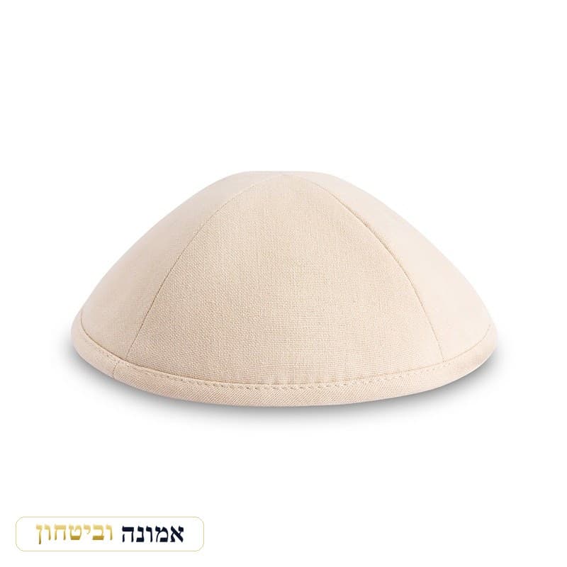 כיפה פשתן ארטמן בז' — מבט ראשי
