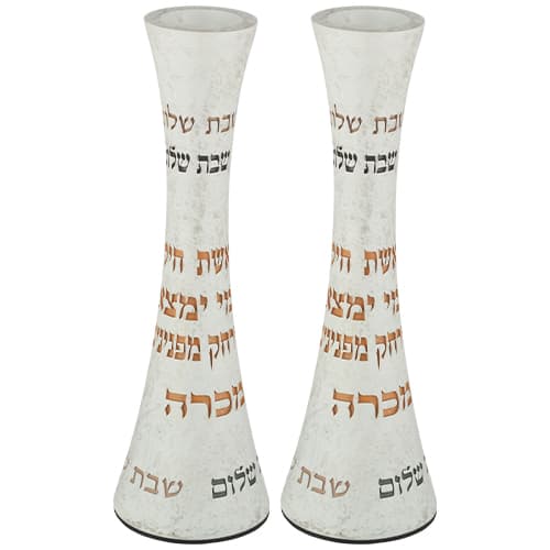 זוג פמוטים "פולימר" מהודרים 19 ס"מ — מבט ראשי