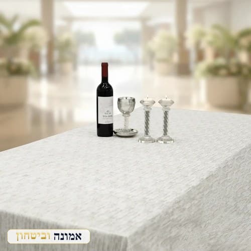 מפת שולחן קטיפה מהודרת 140X340 ס"מ — מבט ראשי