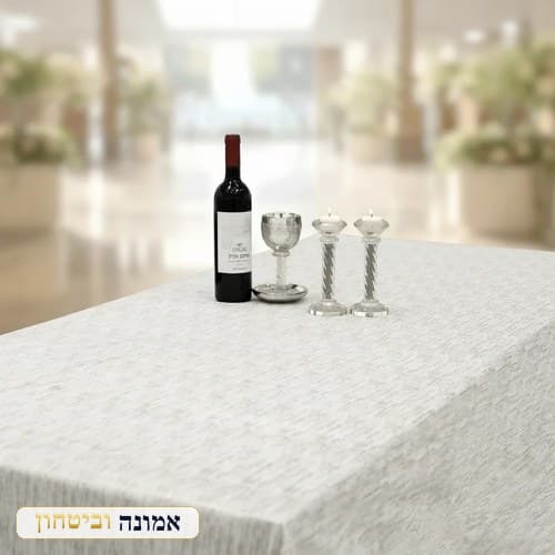 מפת שולחן קטיפה מהודרת 140X400 ס"מ — דגם 1 — מבט ראשי