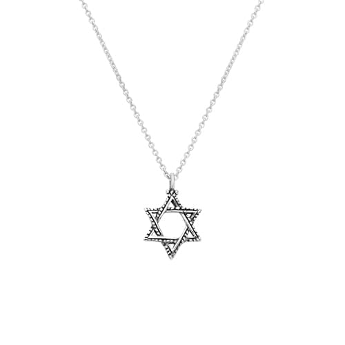 שרשרת כסף טהור 925 "מגן דוד" — מבט ראשי