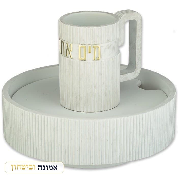 מים אחרונים פולימר בטון מתפרק גוון בטון בהיר 14 ס"מ — מבט ראשי